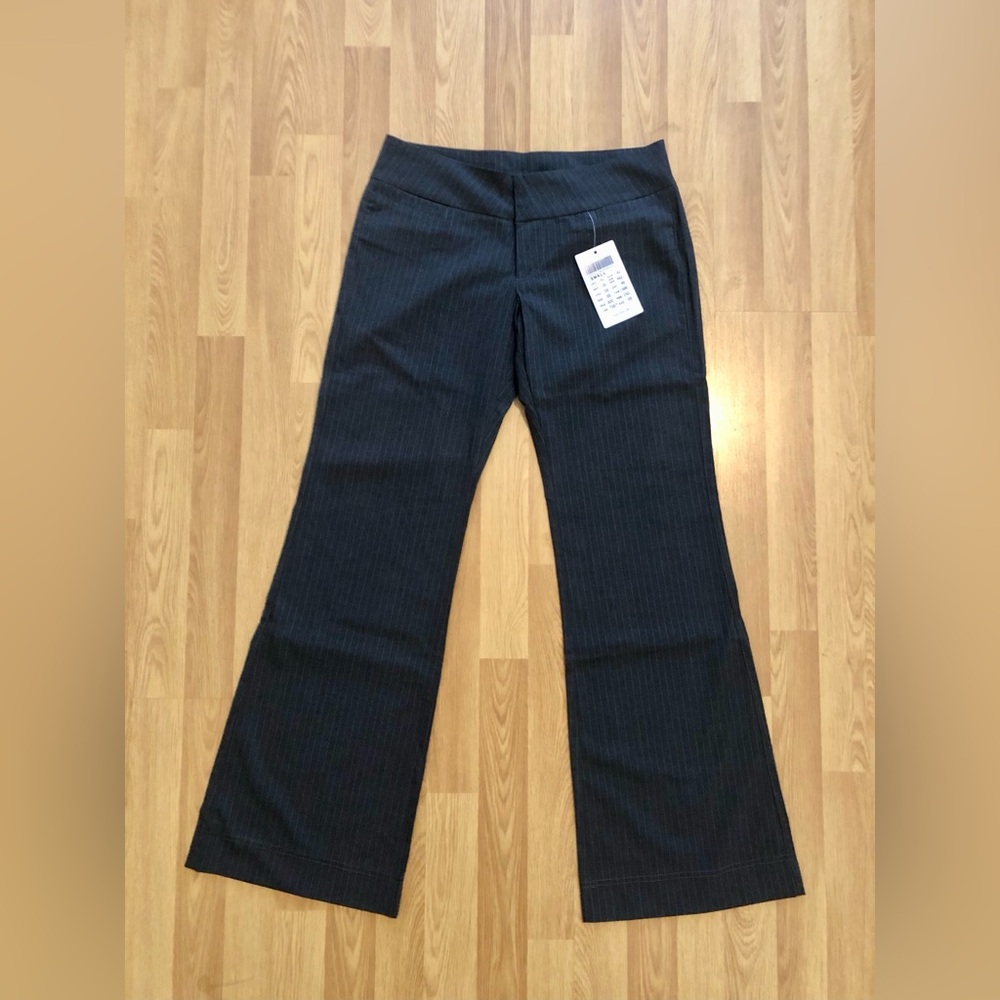NWT Brandy Melville “Maisy” grey pinstripe pants